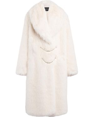 Dondup Long-Sleeved Coat - White