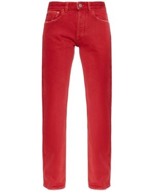 Isabel Marant Belt-Loop Jeans - Red
