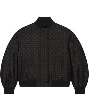 Givenchy Oversized 2-In-1 Bomber - Black