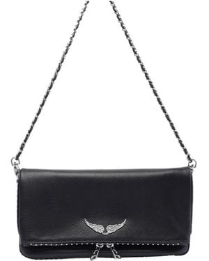 Zadig & Voltaire Chain Shoulder Bag - Black
