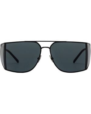 Saint Laurent Eyewear Aviator Sunglasses - Blue