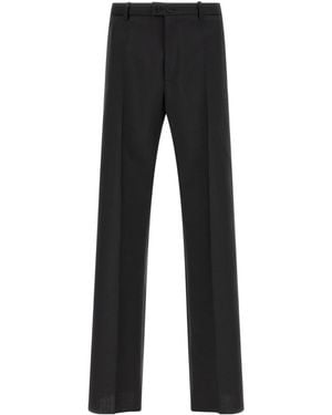 Jil Sander Straight Leg Pants - Black