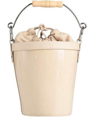 Maison Margiela Plain Color Handbag - Natural