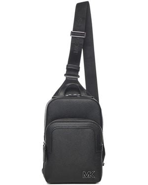 MICHAEL Michael Kors Michael Kors Edison Scratch-Resistant Sling Pack - White