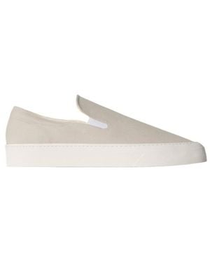 The Row Mh Slip On Shoe - White