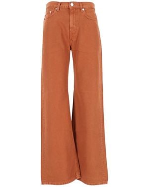 Haikure Logo Jeans - Brown