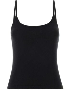 Extreme Cashmere Britney Ribbed Tank Top - Black