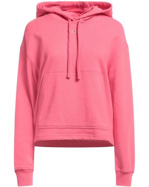 DIESEL Solid-Color Hoodie - Pink