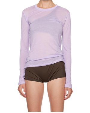Baserange Long-Sleeved T-Shirt - Purple