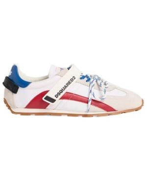 DSquared² Dc 642 Paneled Low-Top Sneakers - Pink