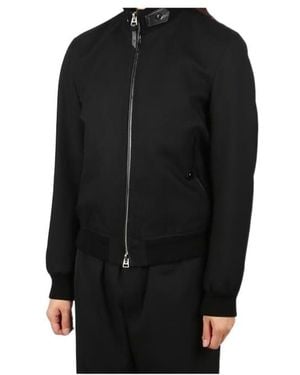Tom Ford Long Sleeve Casual Jacket - Black