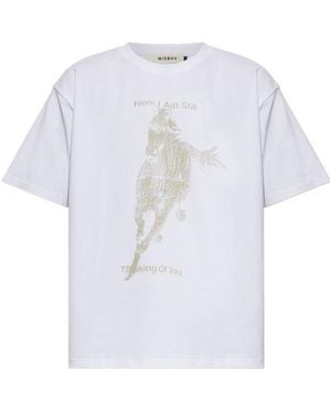 MISBHV Graphic Oversized T-Shirt - White