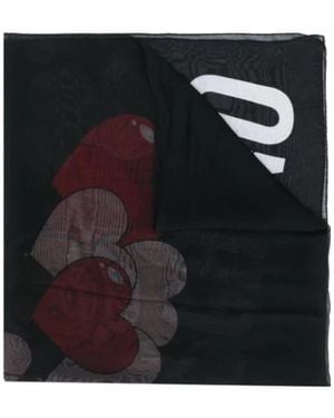 Moschino Teddy Scarf - Black