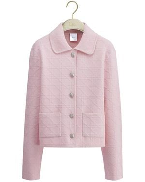 Dior Cannage Jacket - Pink