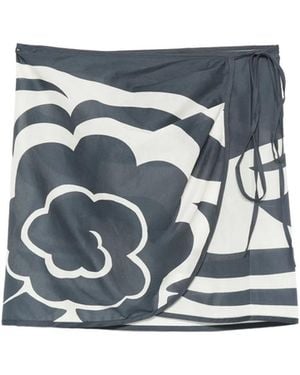 SIR. Lilou Printed Mini Sarong - Blue