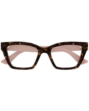 Gucci Eyewear Square Frame Glasses - Multicolor