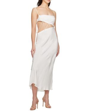 Christopher Esber Disconnect Hollow Dress - White
