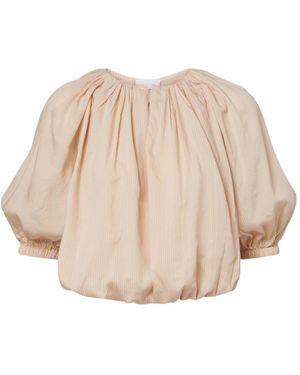Patou Striped Top - Natural