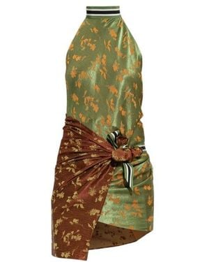 Dries Van Noten Printed Top - Green