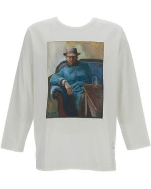 Junya Watanabe Long-Sleeved T-Shirt - White