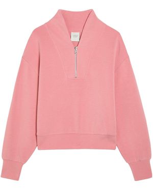 Varley Viscose Cropped Sweatshirt - Pink