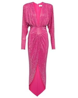 Alexandre Vauthier Embellished Maxi Dress - Pink