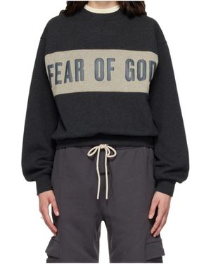 Fear Of God Panelled Classic Sweatshirt - Black