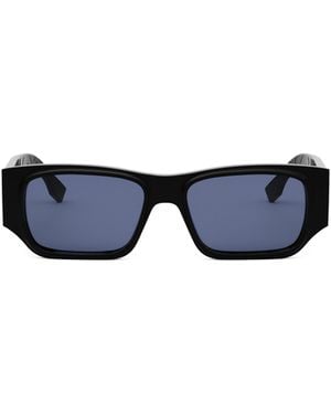 Fendi Eyewear Square Frame Sunglasses - Blue