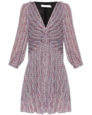 IRO Short Dresses - Purple