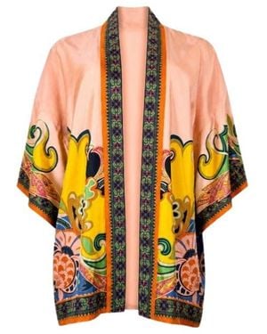 Etro Printed Tops - Orange