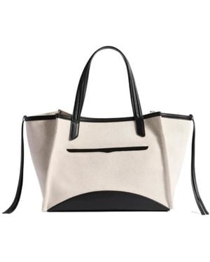 JW Anderson Loafer Cabas Bag - White