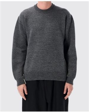 Comme des Garçons Crew-Neck Long-Sleeve Sweater - Gray