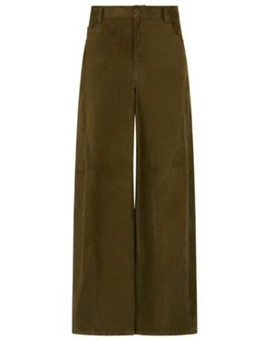 Marni Wide Leg Pants - Green