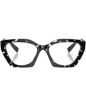 Prada Eyewear Cat-Eye Glasses - White