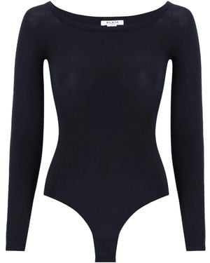 Alaïa Jersey Bodysuit - Blue
