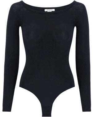 Alaïa Long-Sleeved Jumpsuit - Blue