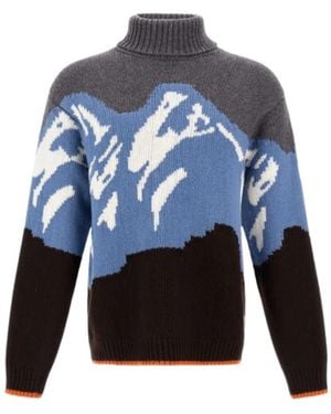 Herno Long-Sleeved Jumper - Blue