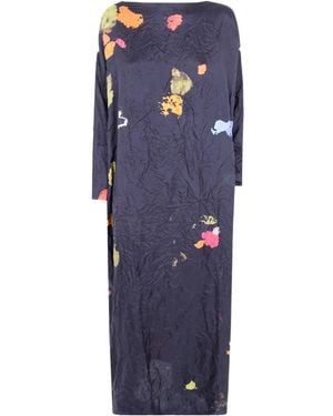 Daniela Gregis 'Lunedi' Washed Dress - Blue