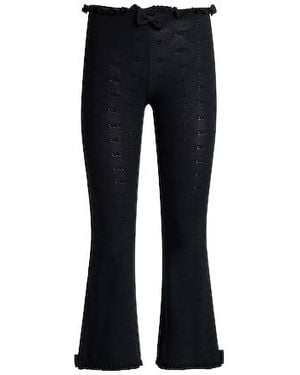 Balenciaga Logoprint Leggings - Black