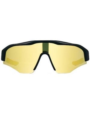 Gucci Eyewear Oversized Sunglasses - Metallic