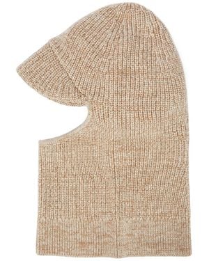 Isabel Marant Solid-Color Knit Headwear - Natural