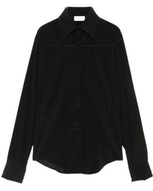Mazzarelli Long Sleeve Shirt - Black