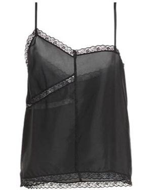 MM6 by Maison Margiela Satin Sling - Black