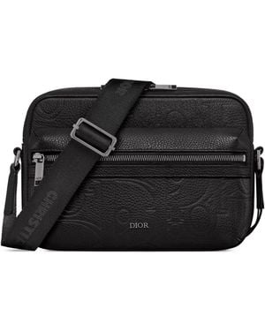 Dior Rider 2.0 Zipped Messenger Bag - Black