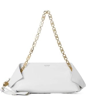 Ferragamo Minimalist Shoulder Bag - White