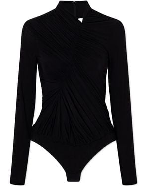 Stella McCartney Long-Sleeve Bodysuit - Black