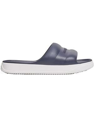 Moncler Altive Logo Slides - Blue