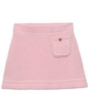 Prada Knitted Mini Skirt - Pink