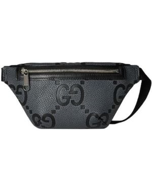 Gucci Jumbo Gg Small Belt Bag - Black