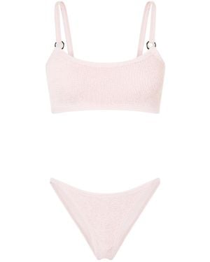 Hunza G Iris Original Crinkle? Bikini Set - Pink